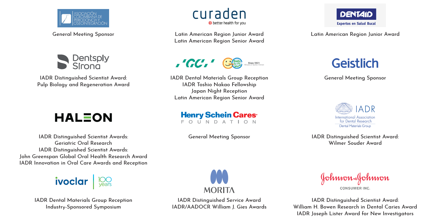 IADR IAGS Sponsors (2)